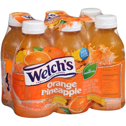 Welch's Orange Pineapple Juice 6/10oz - Click Image to Close